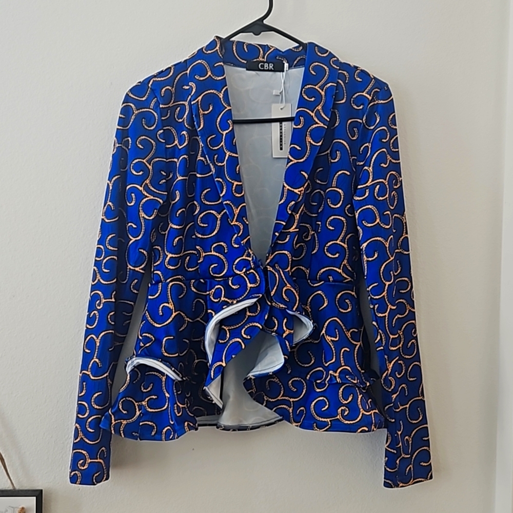 CBR Blue & Gold Jacket Shell